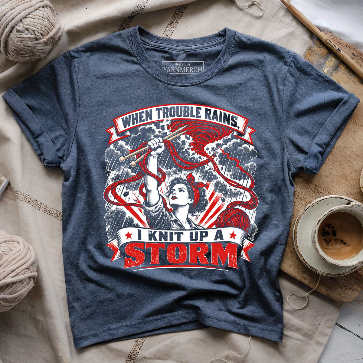 Rosie The Knitter T-shirt