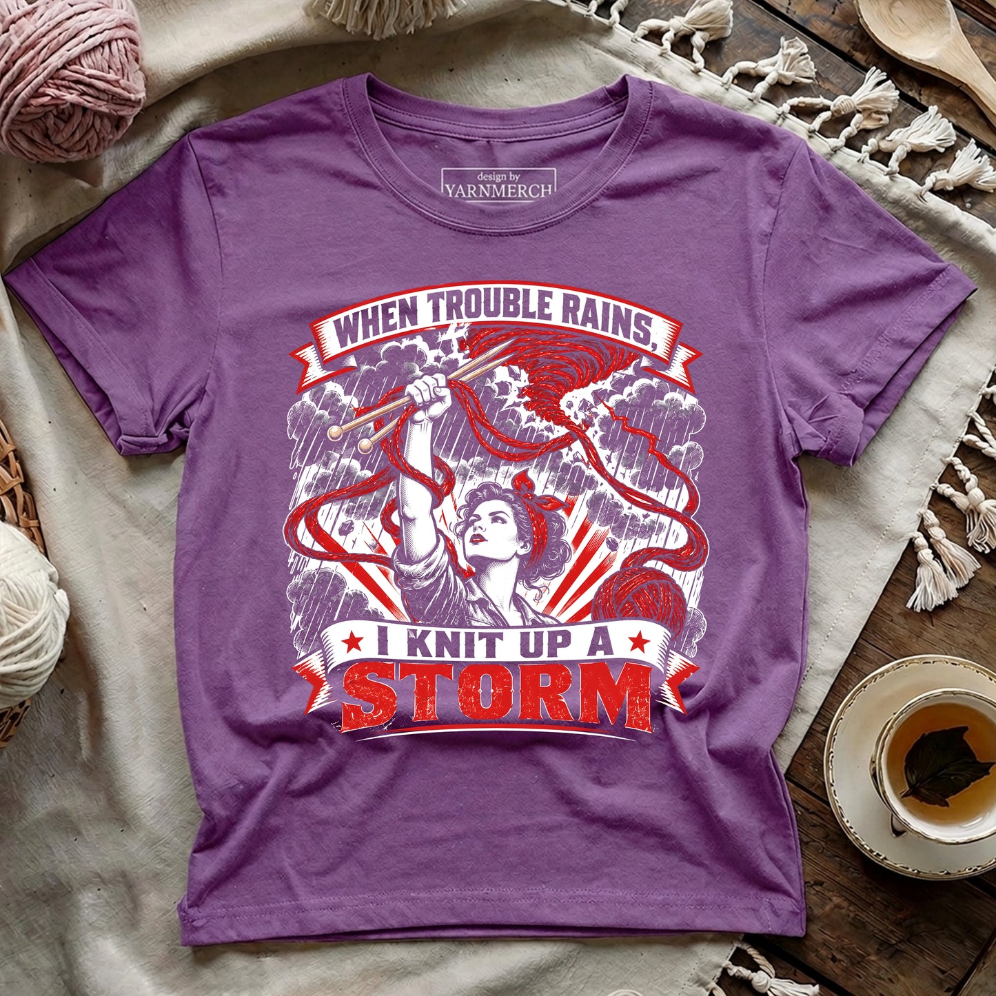 Rosie The Knitter T-shirt