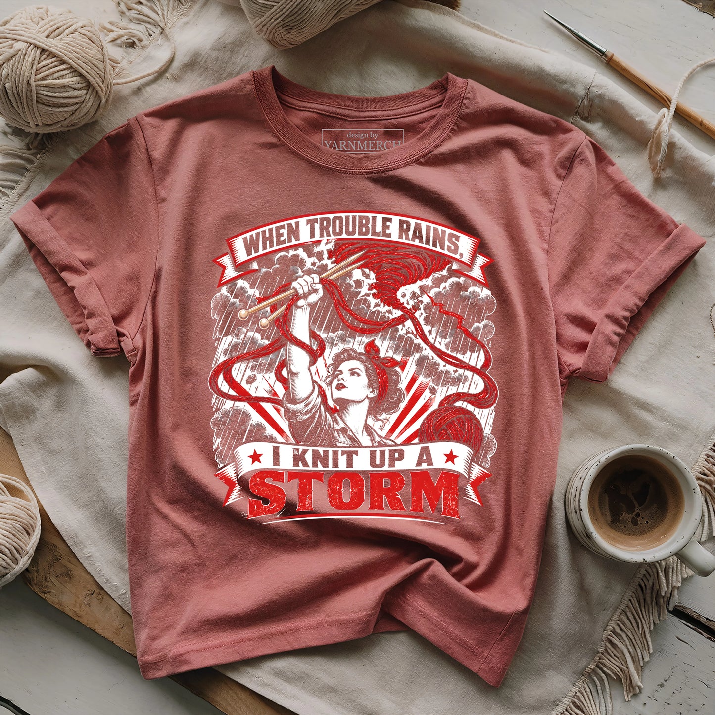 Rosie The Knitter T-shirt