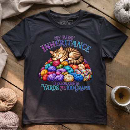 Calculated In Yards Per 100 Grams T-shirt