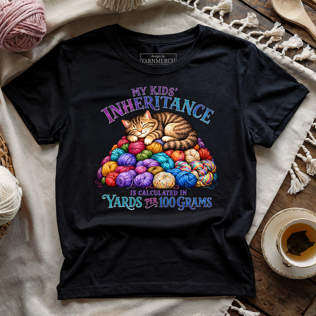 Calculated In Yards Per 100 Grams T-shirt