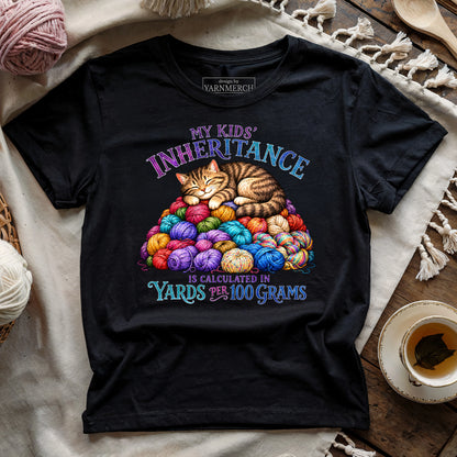 Calculated In Yards Per 100 Grams T-shirt