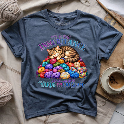 Calculated In Yards Per 100 Grams T-shirt