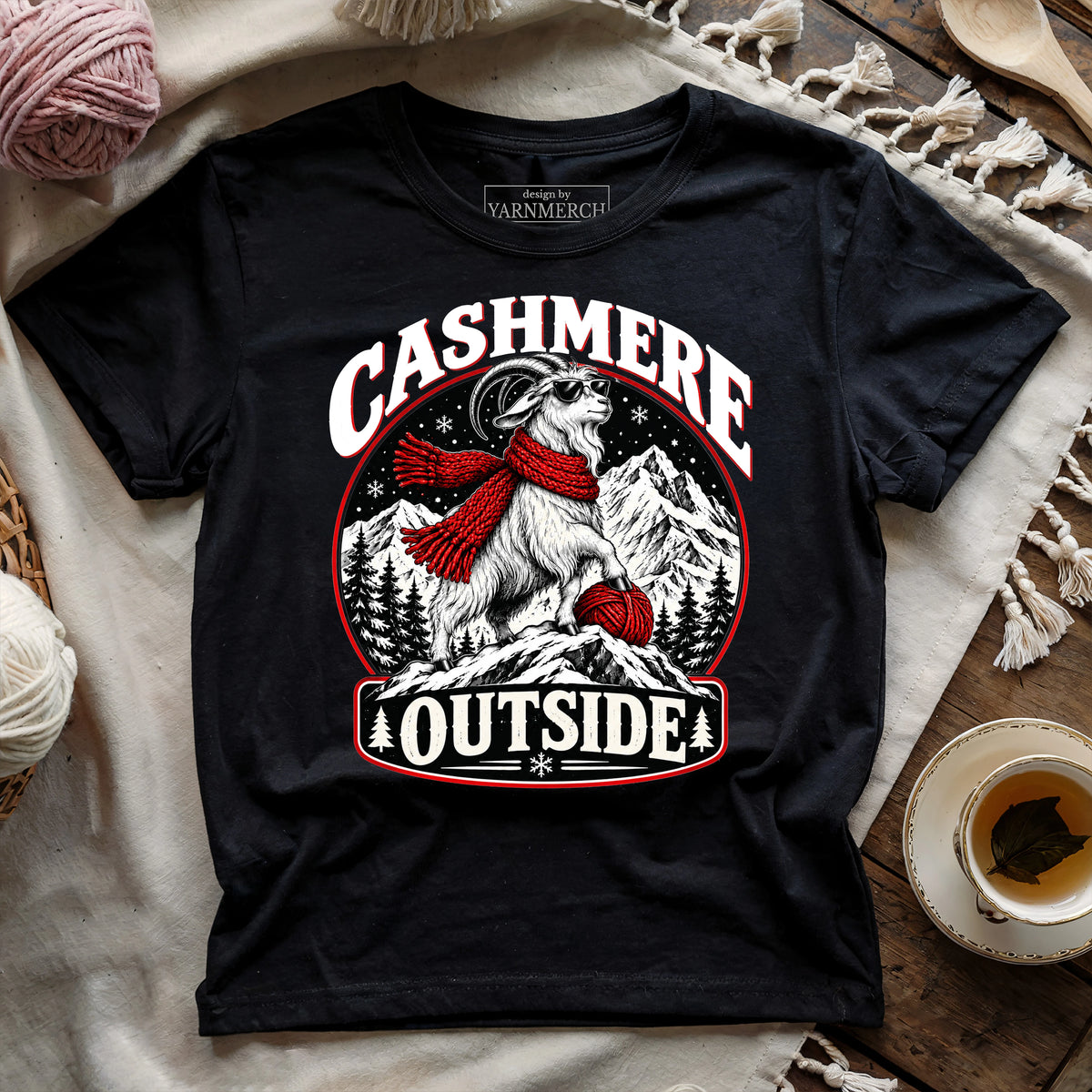Cashmere Outside T-shirt