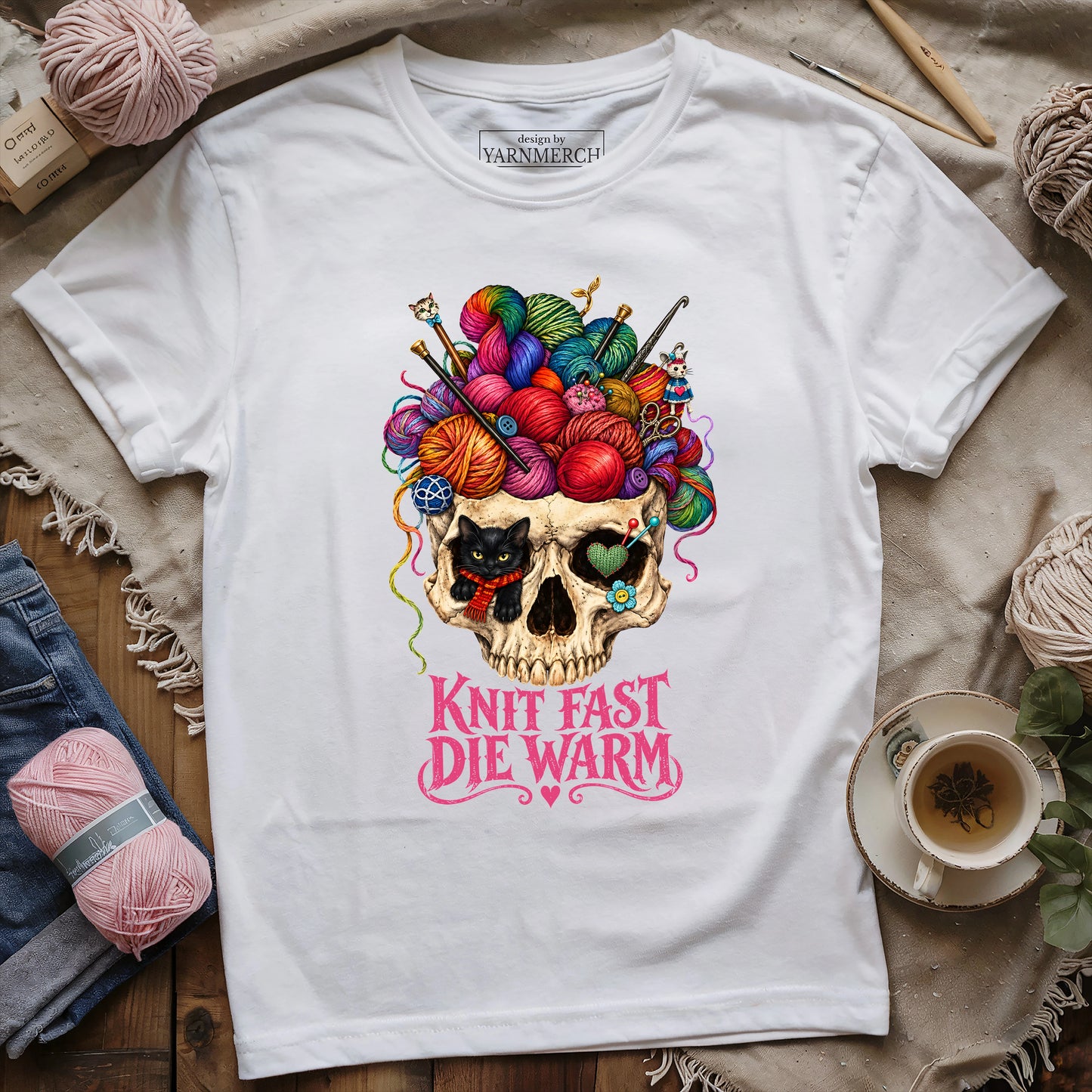 Knit Fast Die Warm T-shirt