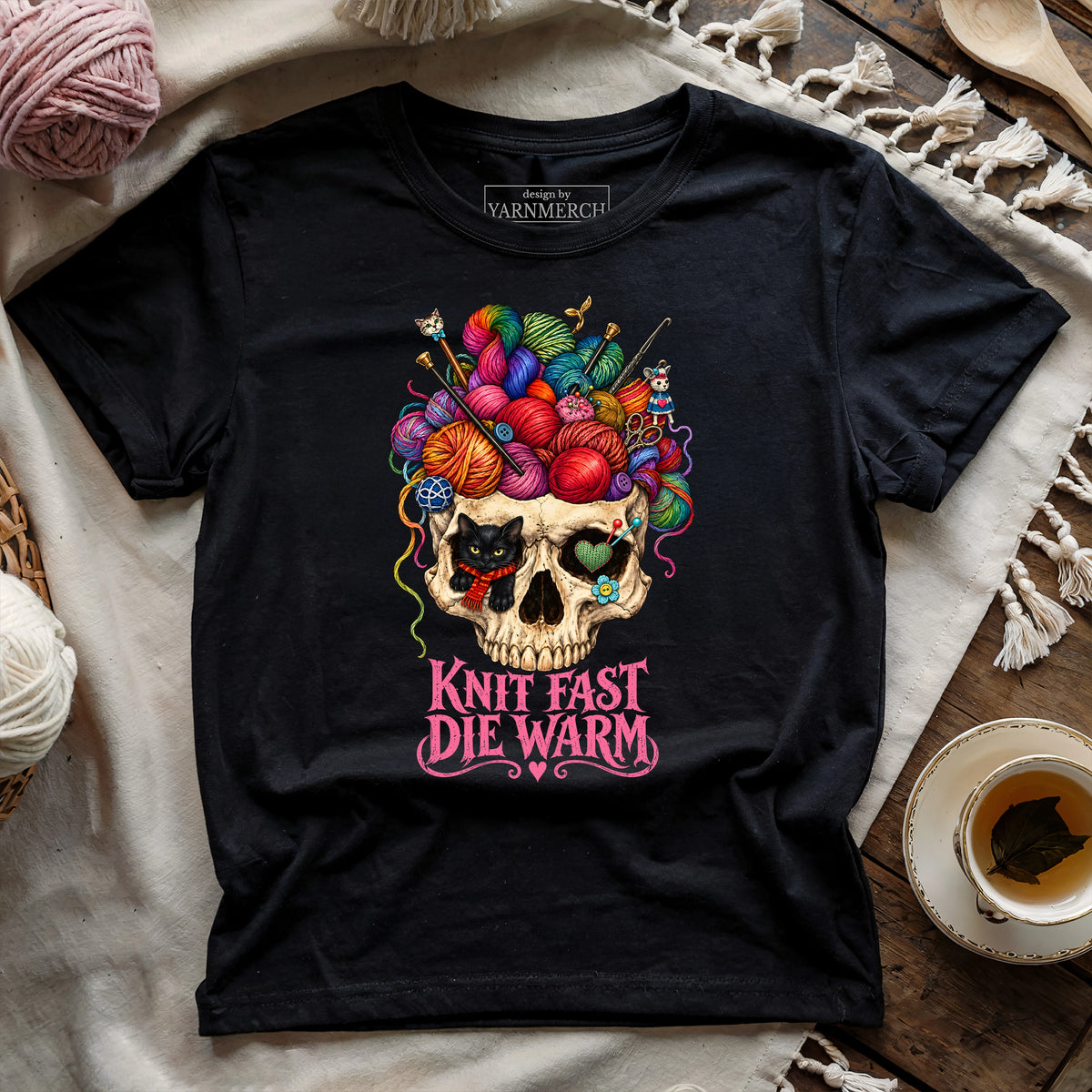 Knit Fast Die Warm T-shirt