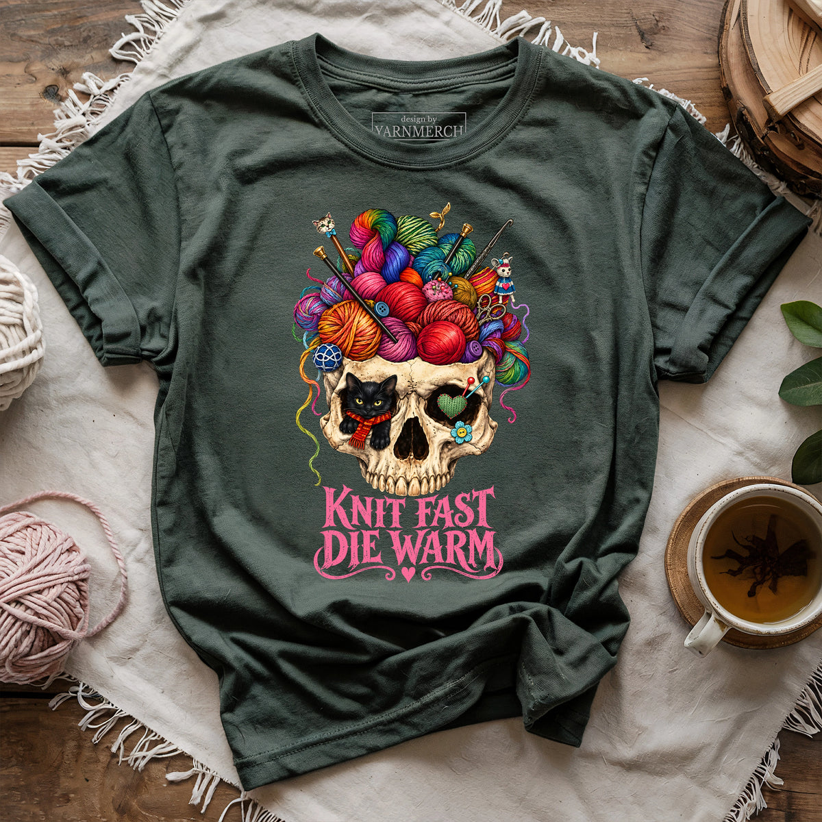 Knit Fast Die Warm T-shirt
