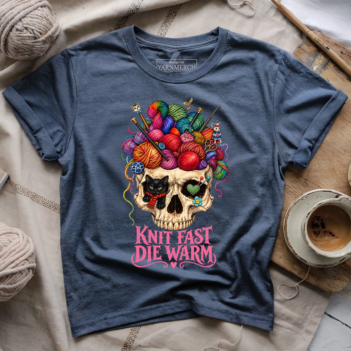 Knit Fast Die Warm T-shirt