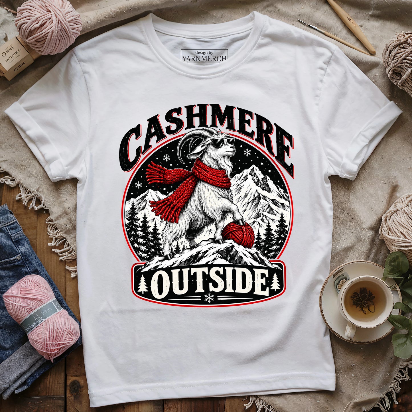 Cashmere Outside T-shirt