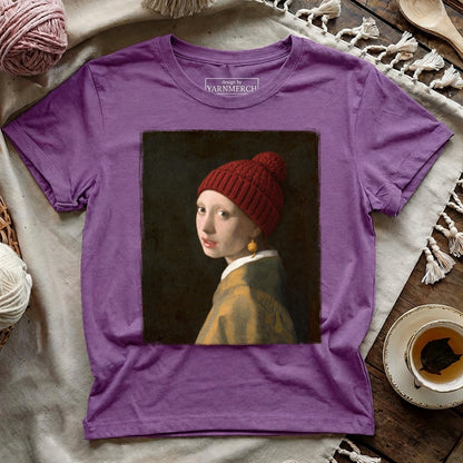 Girl With A Yarn Earring T-shirt