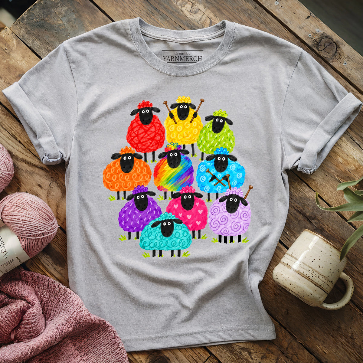 Rainbow Woolies T-shirt