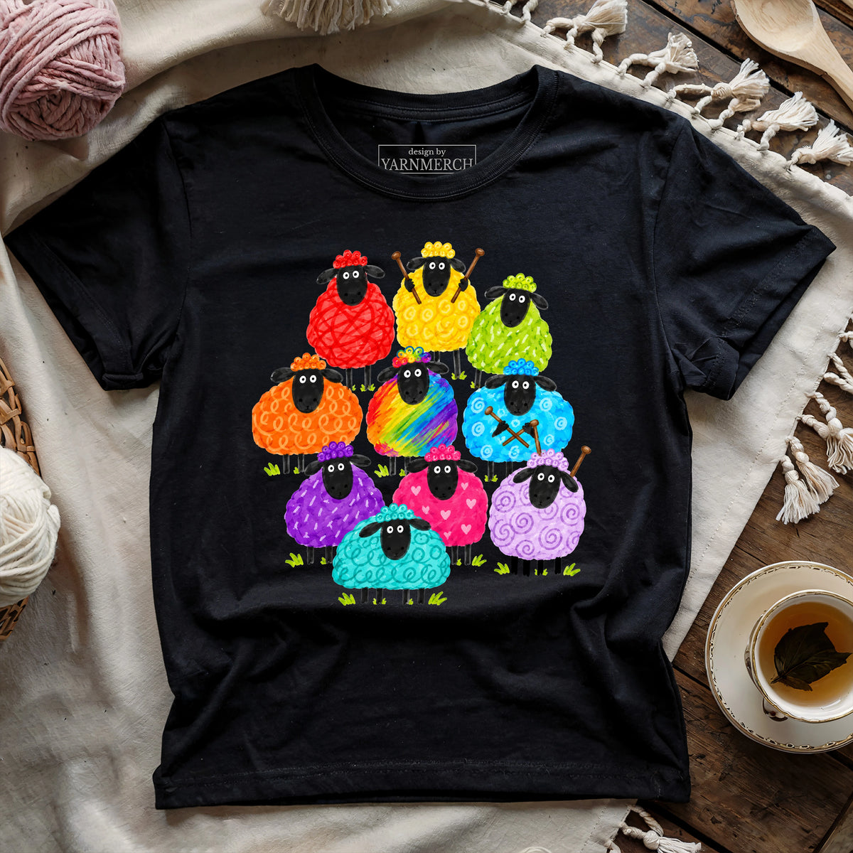 Rainbow Woolies T-shirt