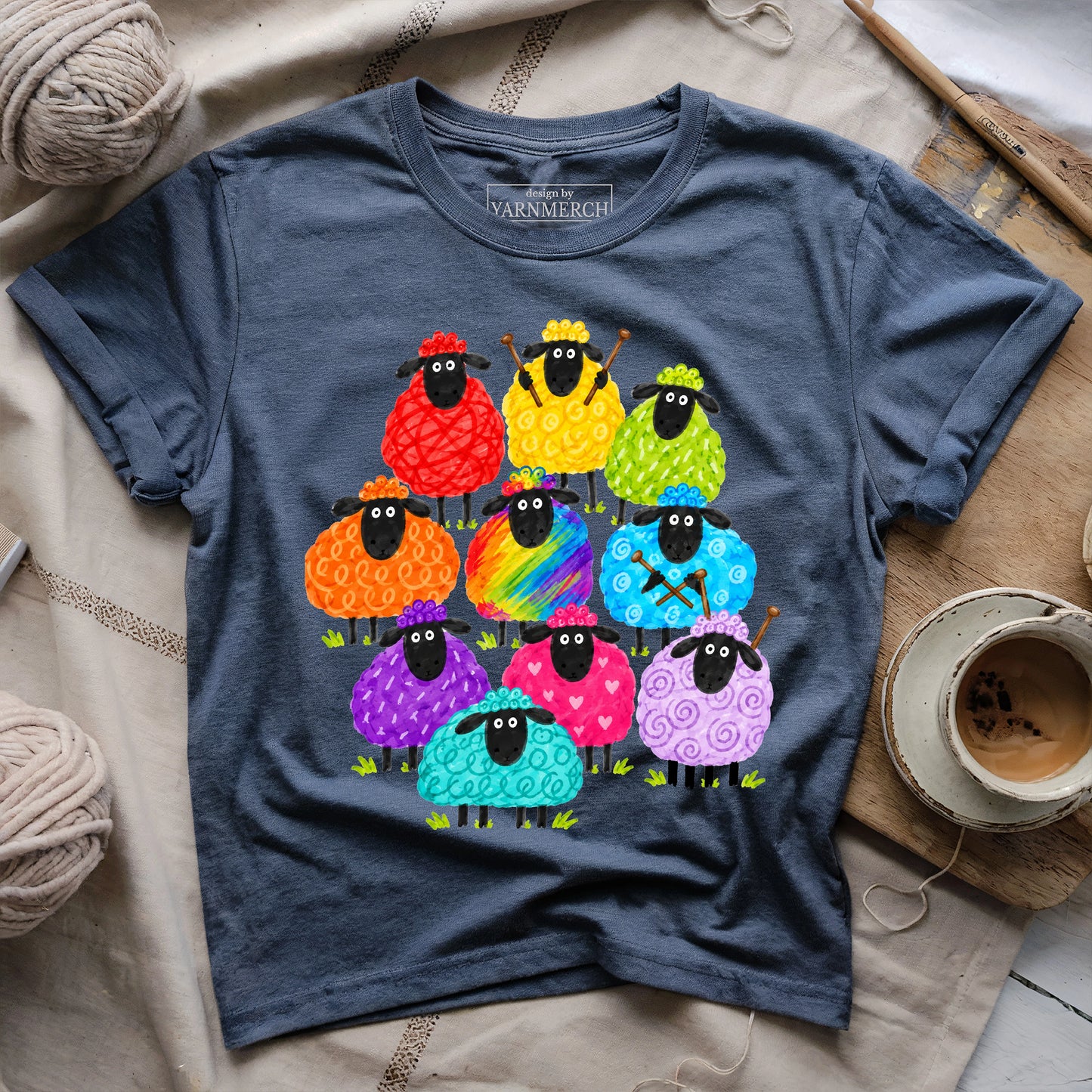 Rainbow Woolies T-shirt