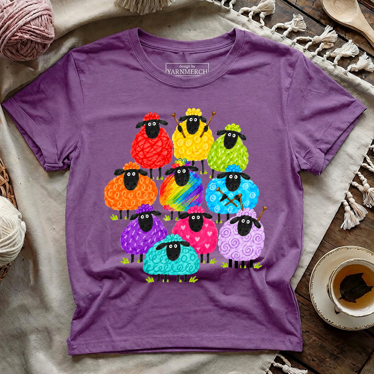 Rainbow Woolies T-shirt