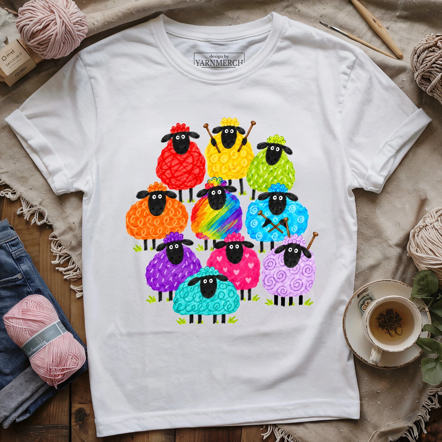 Rainbow Woolies T-shirt