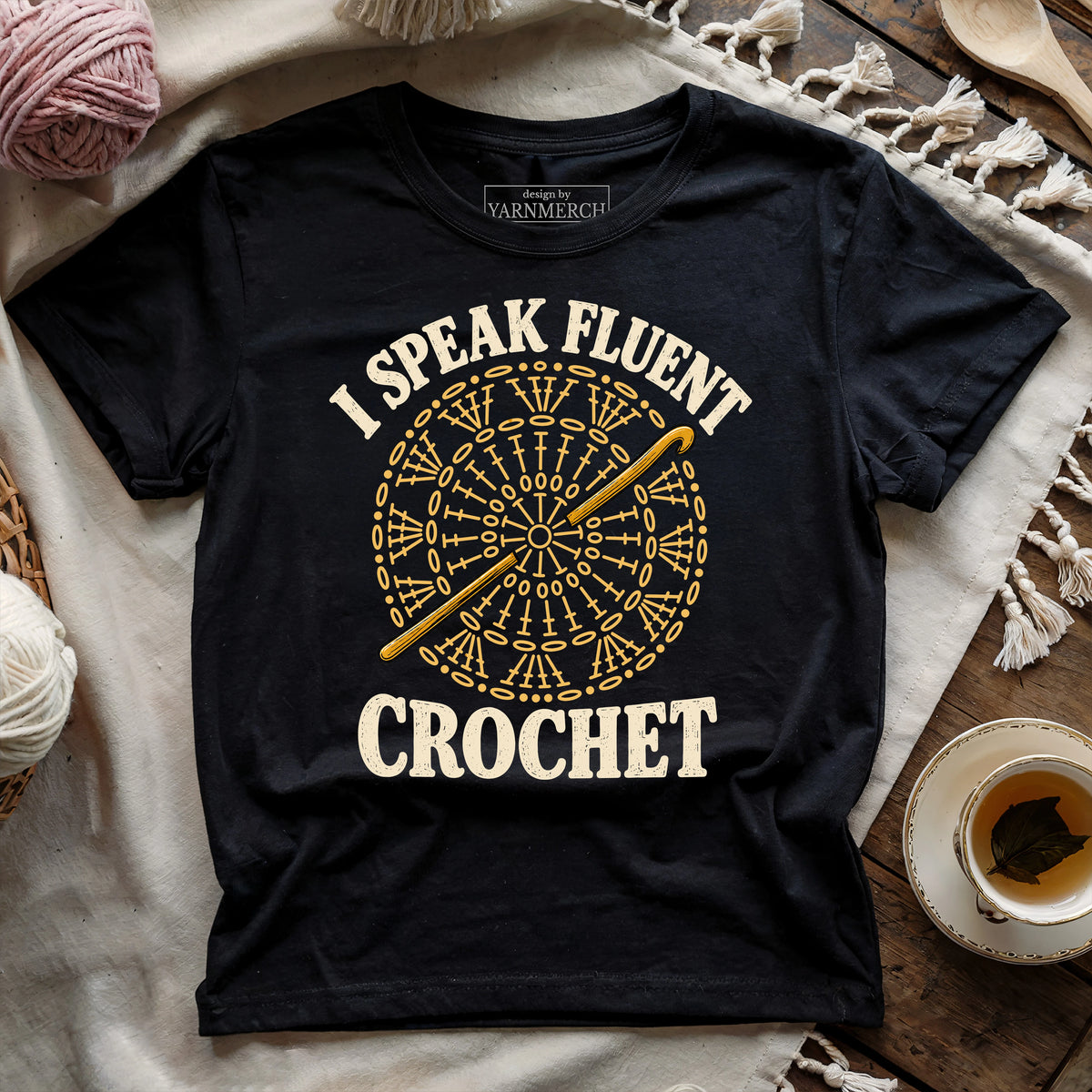 I Speak Fluent Crochet T-shirt