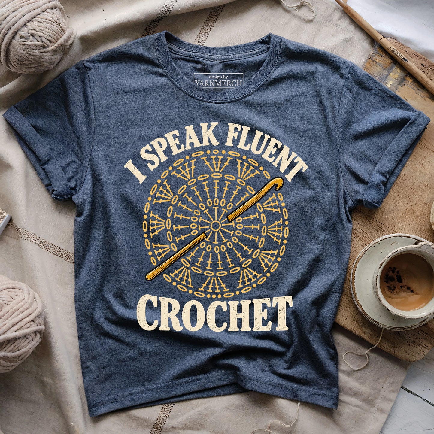 I Speak Fluent Crochet T-shirt
