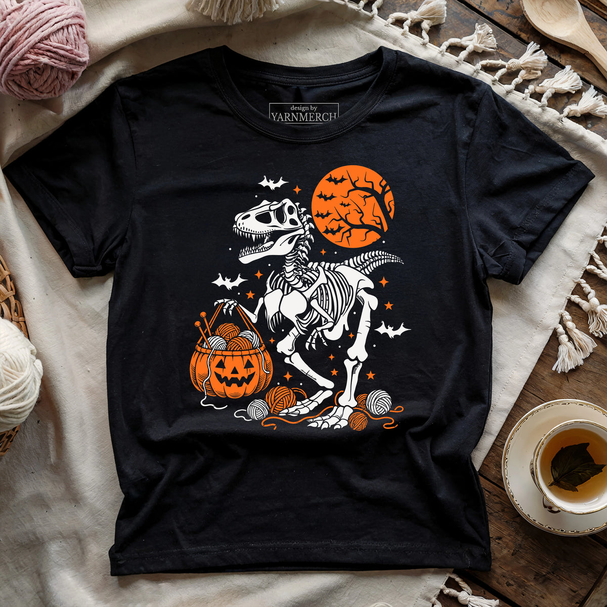 Halloween Yarnivore T-shirt