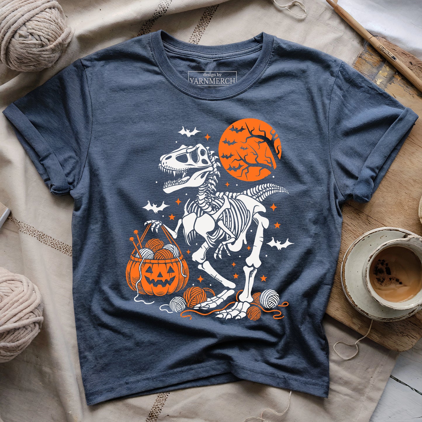 Halloween Yarnivore T-shirt