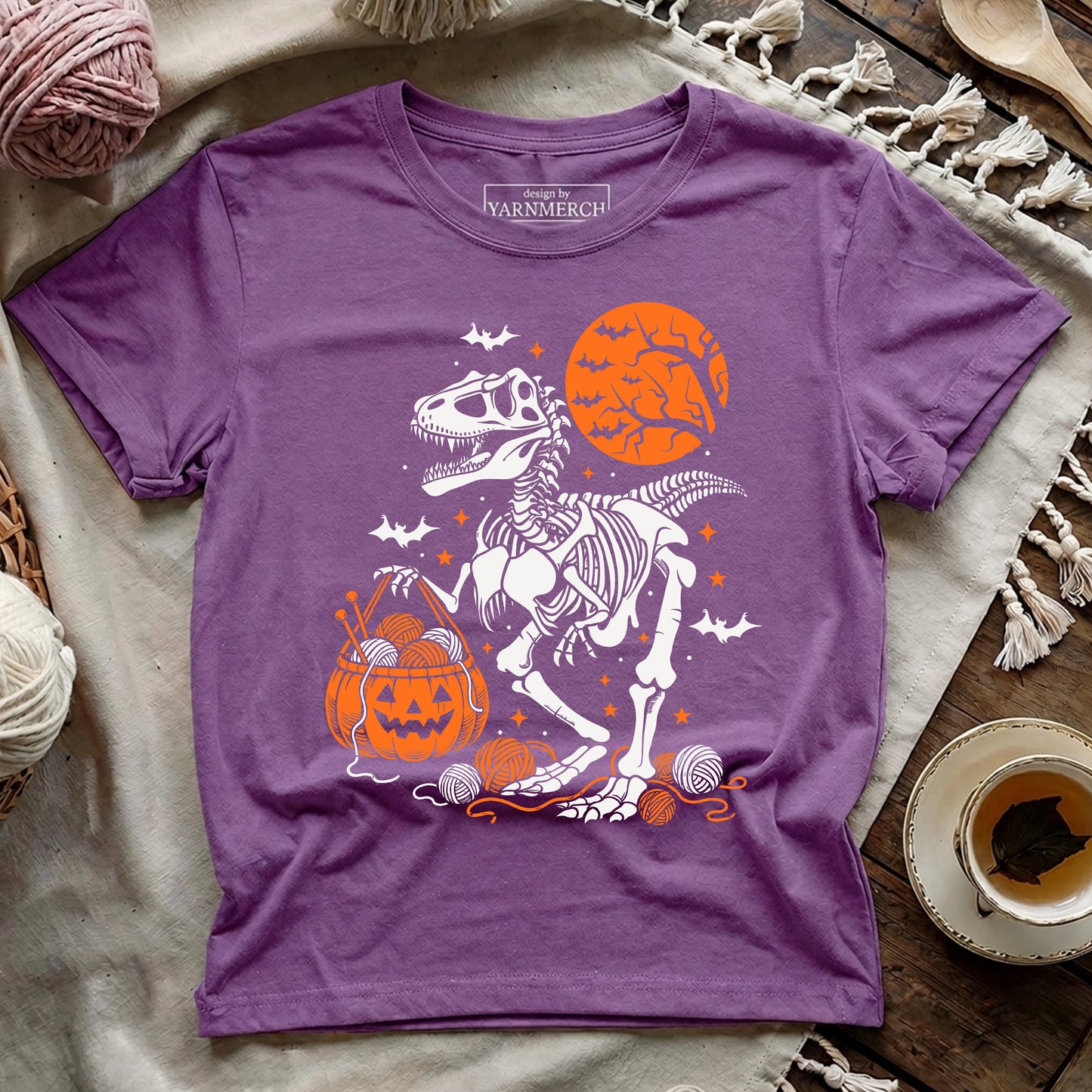 Halloween Yarnivore T-shirt