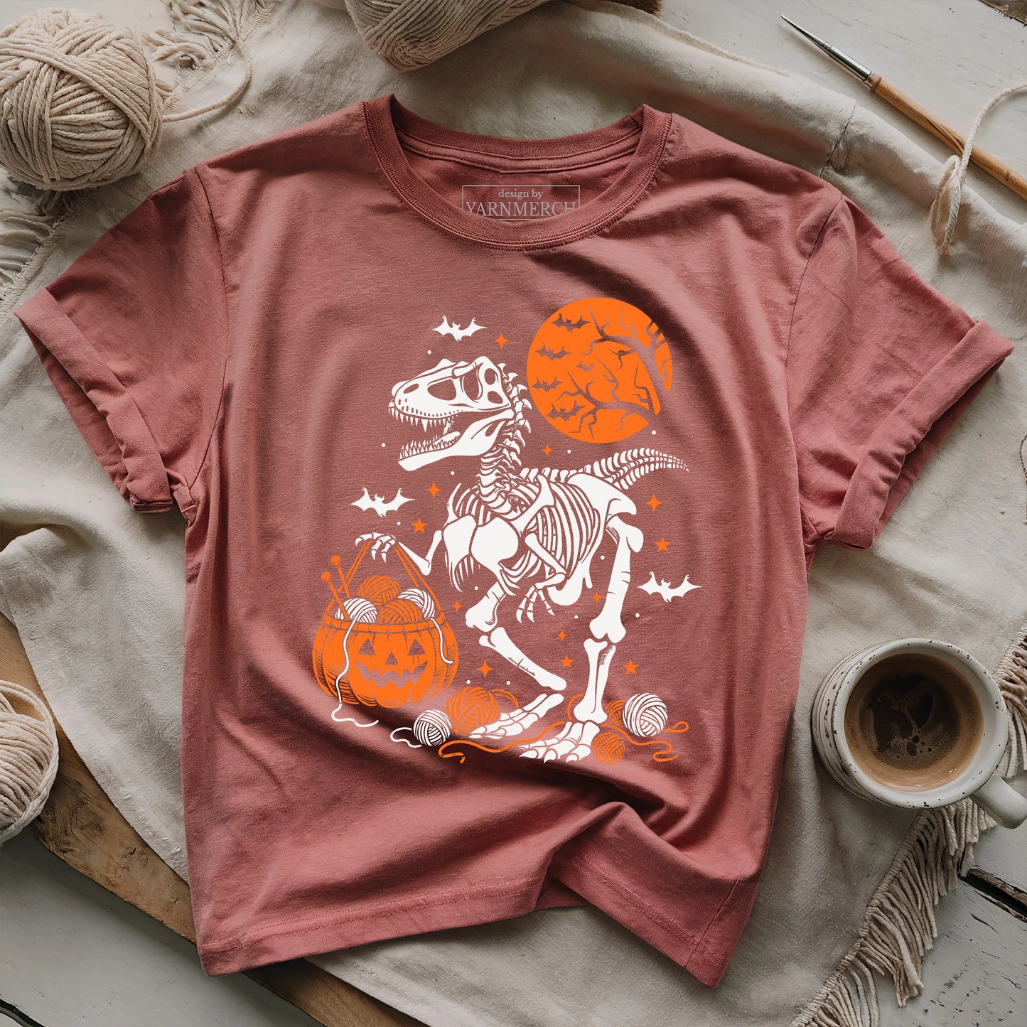 Halloween Yarnivore T-shirt