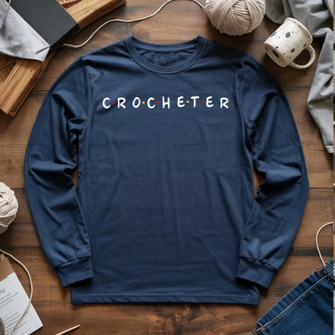 Crocheter Friends Long Sleeve T-shirt