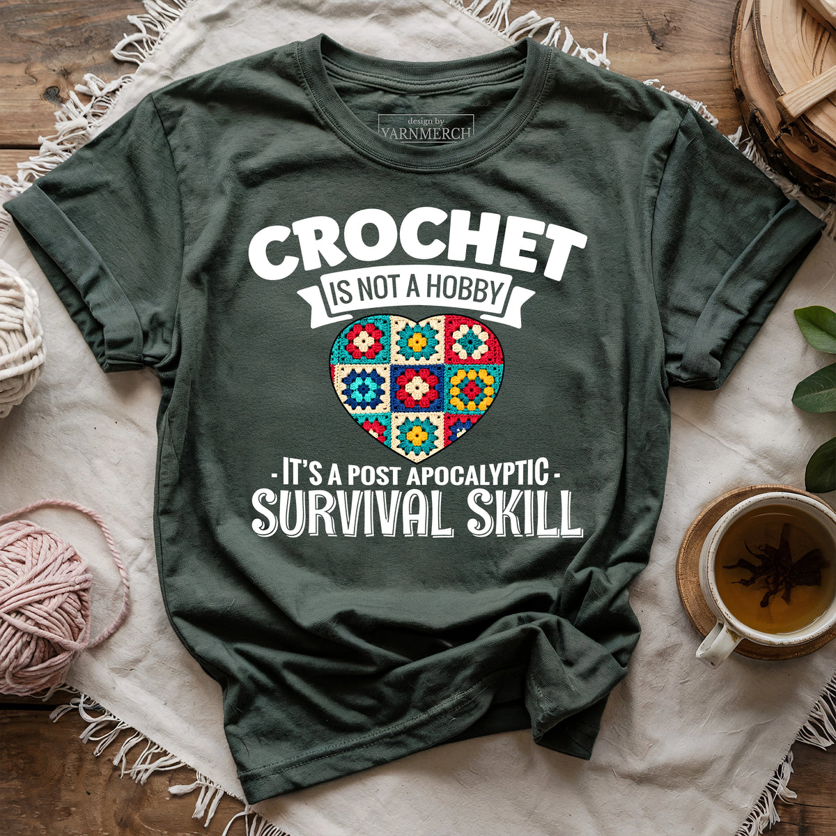 Crochet Survival Skill T-shirt