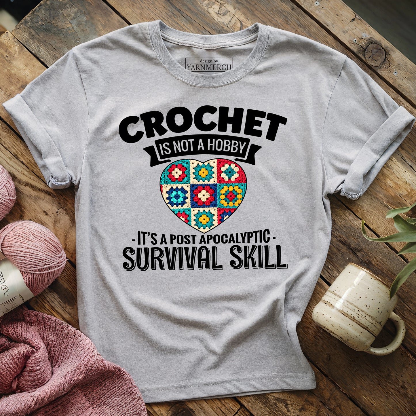 Crochet Survival Skill T-shirt