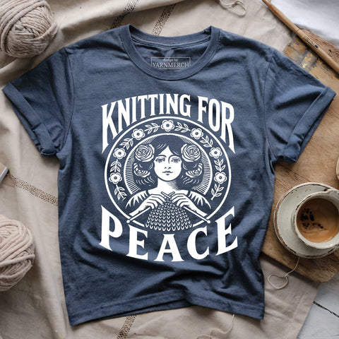 Knitting For Peace T-shirt