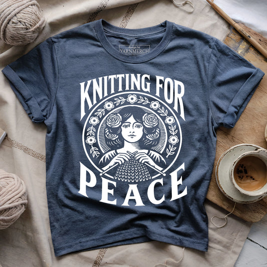 Knitting For Peace T-shirt