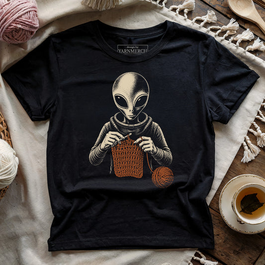 The Alien Crocheter T-shirt