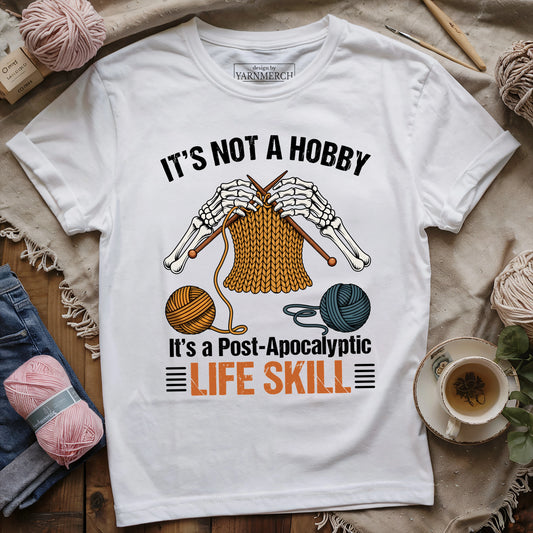 Knitting Survival Skill T-shirt