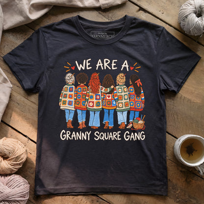 We Are A Granny Square Gang T-shirt