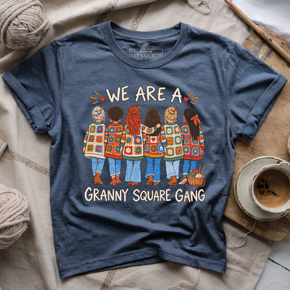 We Are A Granny Square Gang T-shirt