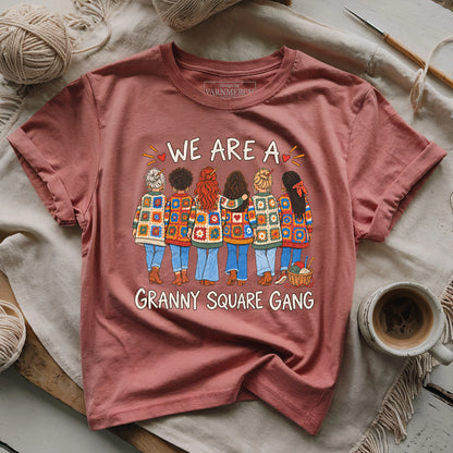 We Are A Granny Square Gang T-shirt