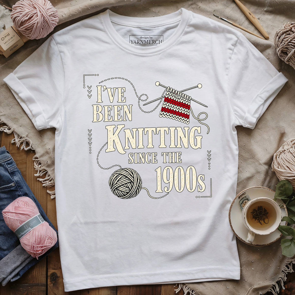 Knitting Since the 1900s T-shirt