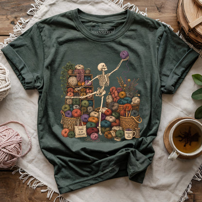 Skealeton Yarn Collector T-shirt