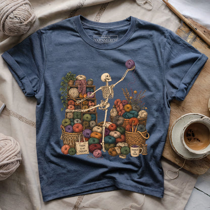 Skealeton Yarn Collector T-shirt