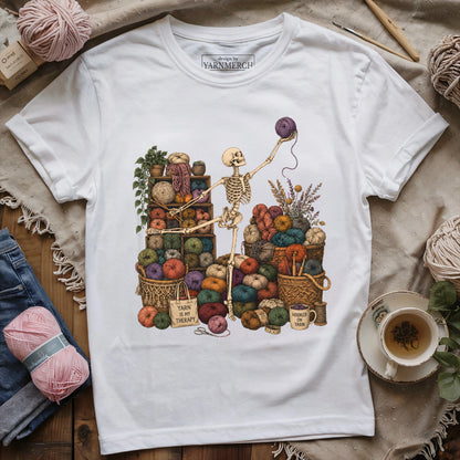 Skealeton Yarn Collector T-shirt