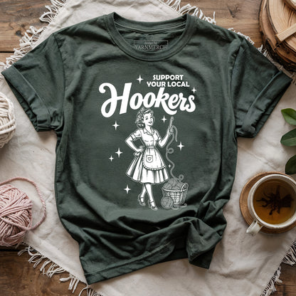 Support Your Local Hookers T-shirt
