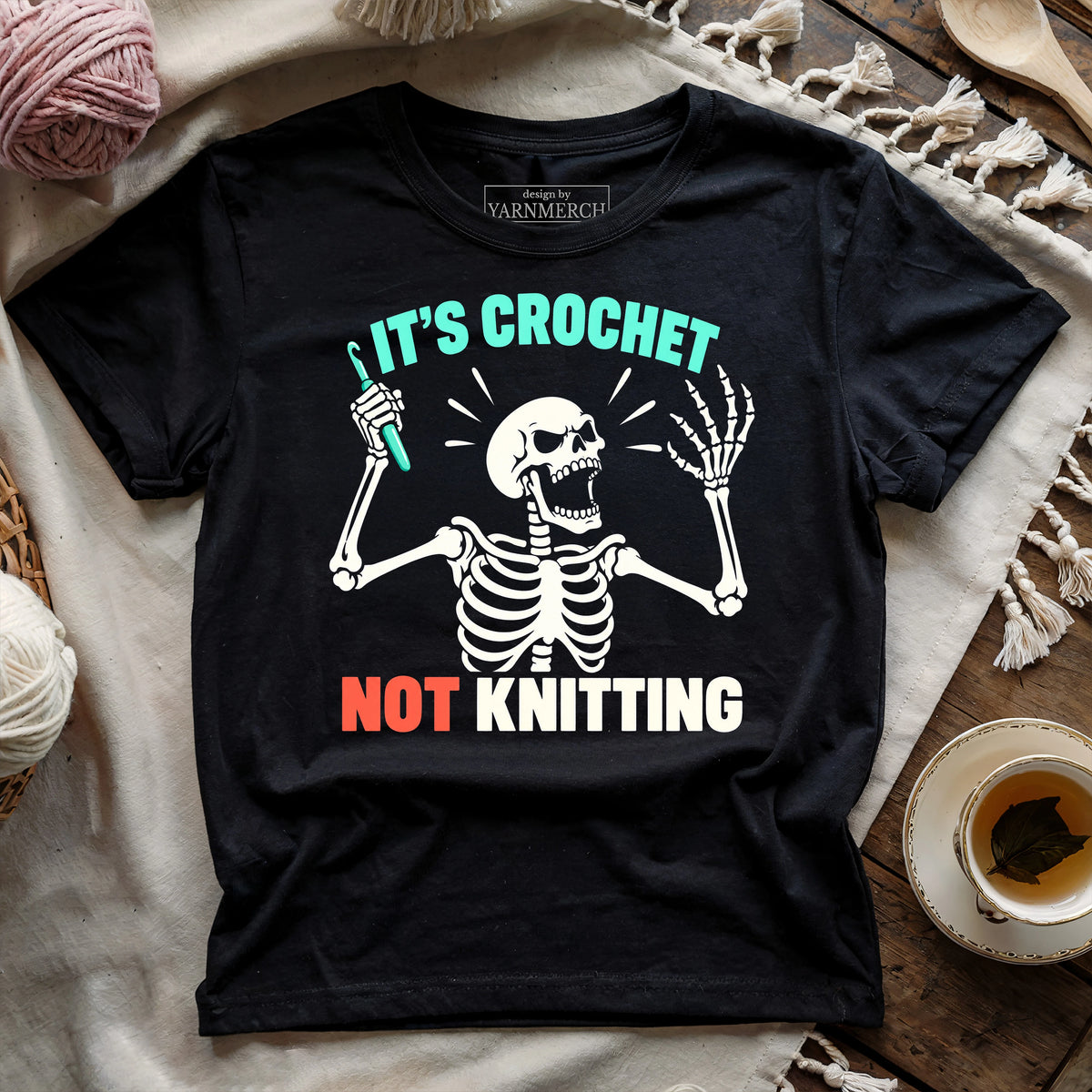 It's Crochet Not Knitting T-shirt