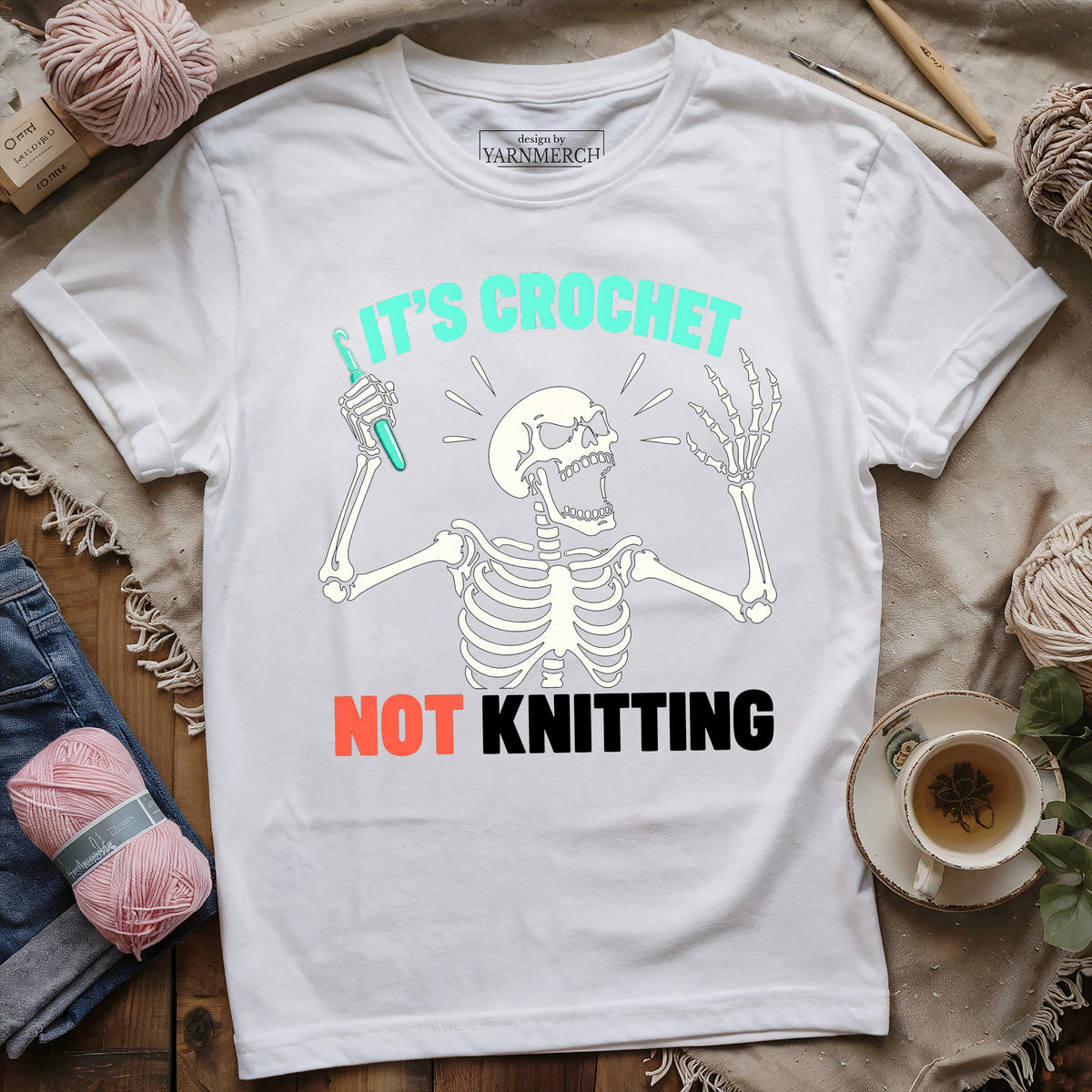 It's Crochet Not Knitting T-shirt