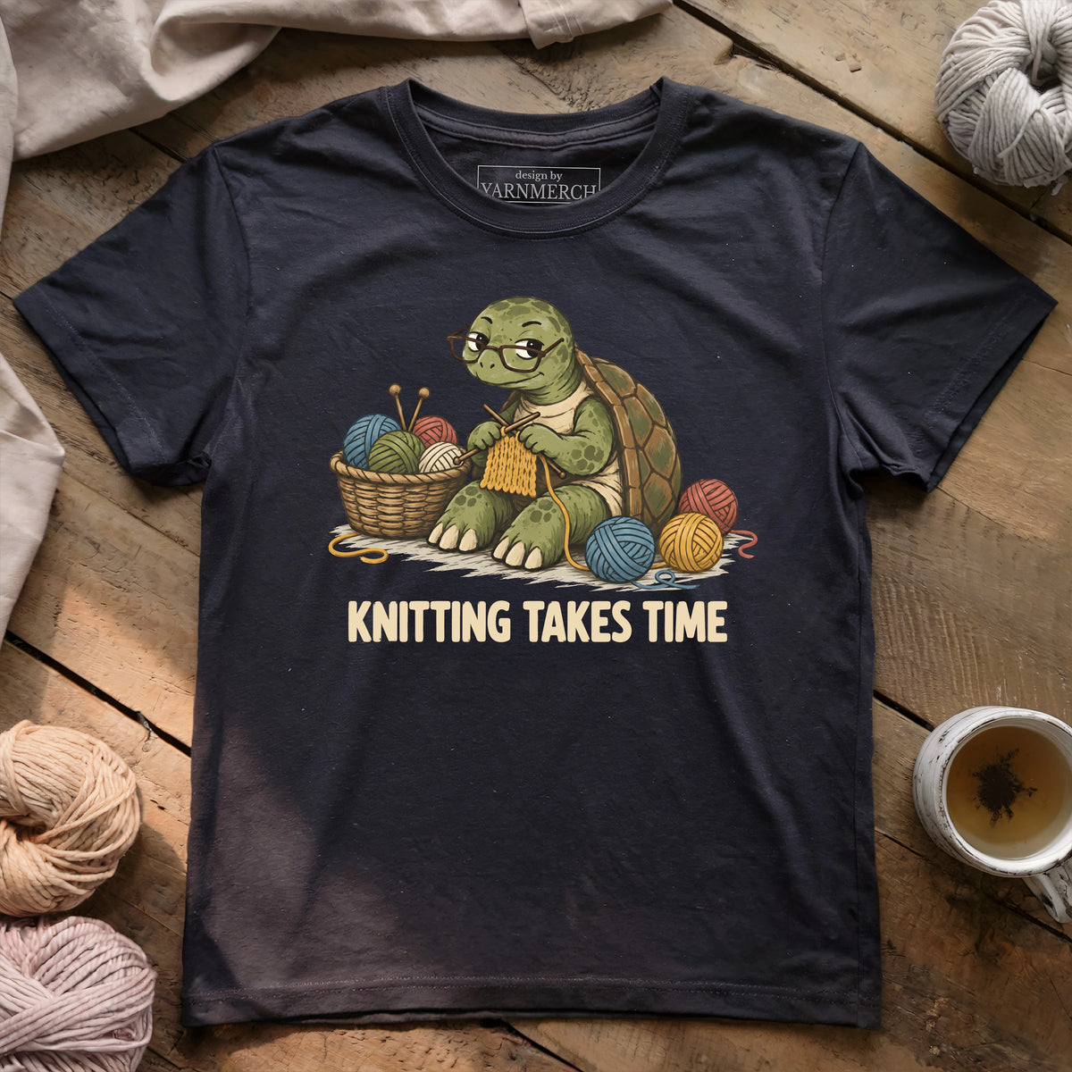 Knitting Takes Time T-shirt