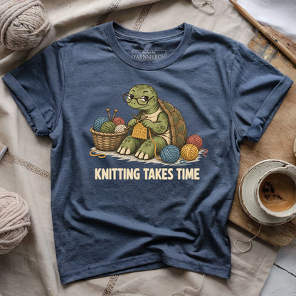 Knitting Takes Time T-shirt