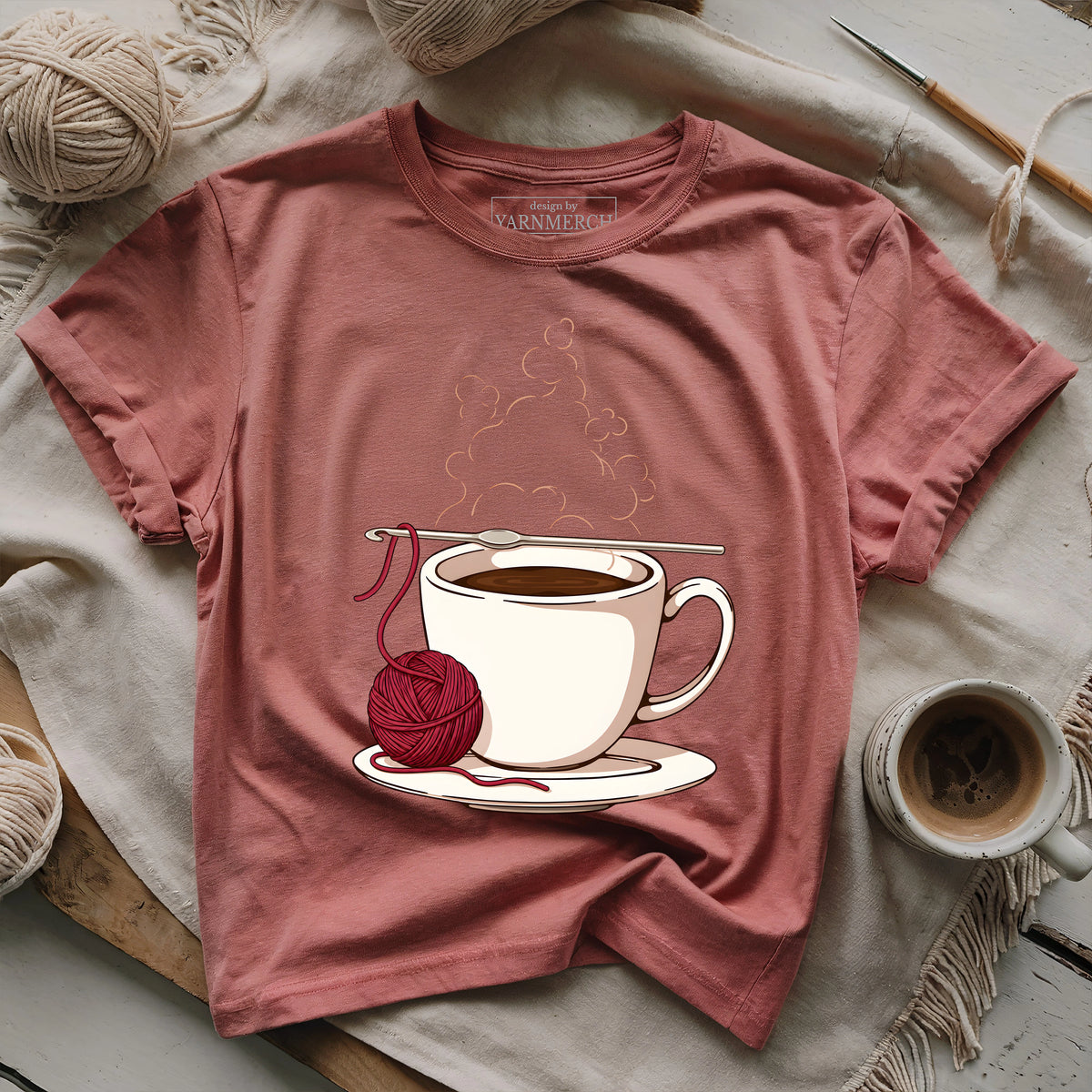 Coffee And Yarn T-shirt