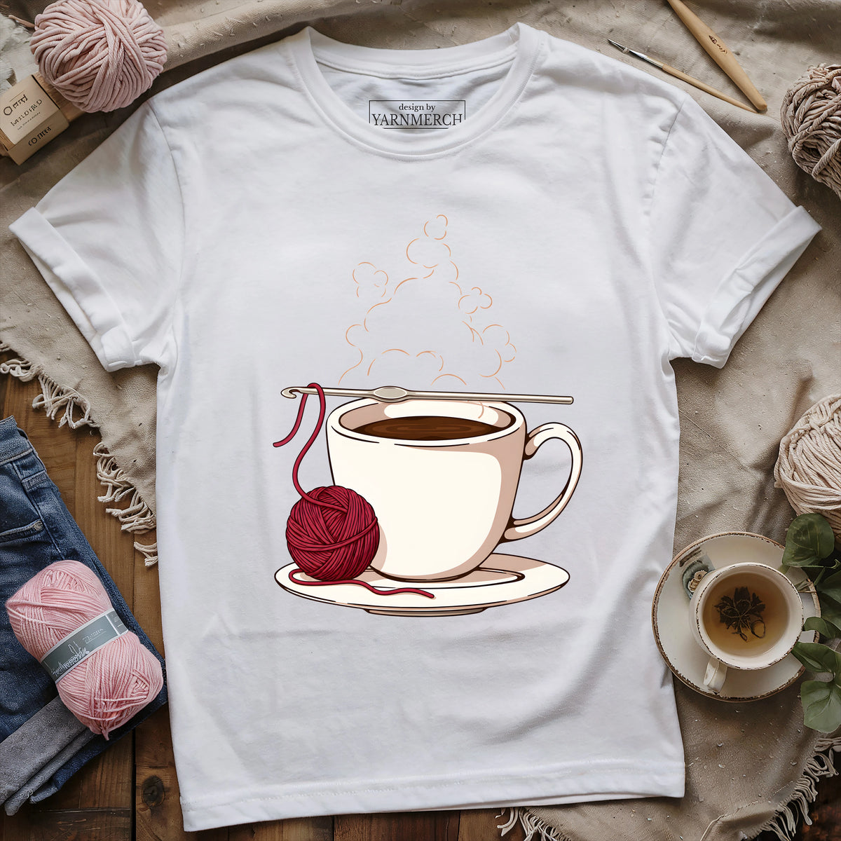 Coffee And Yarn T-shirt