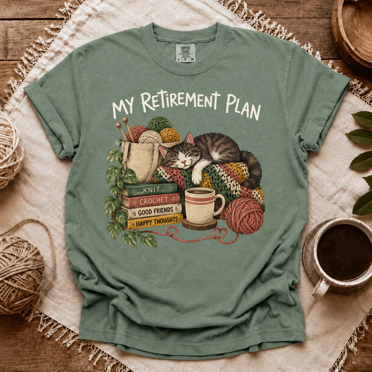 Comfort Colors My Retirement Plan T-shirt