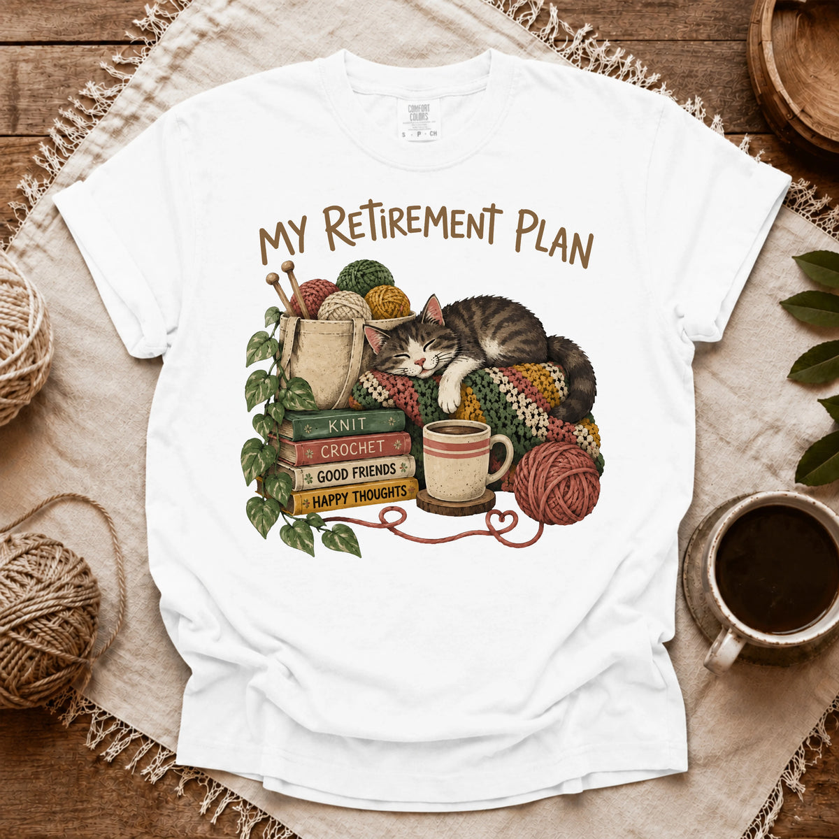Comfort Colors My Retirement Plan T-shirt
