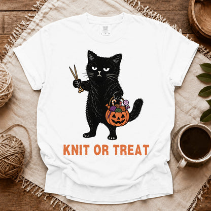 Comfort Colors Knit Or Treat T-shirt
