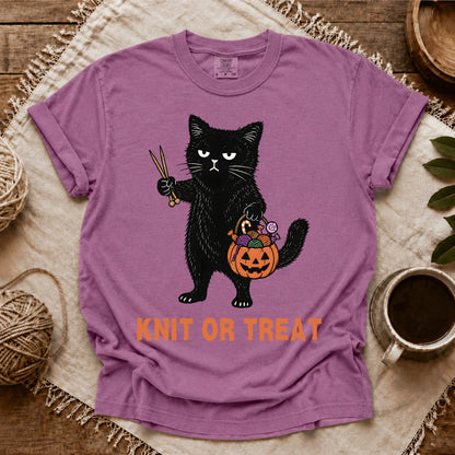 Comfort Colors Knit Or Treat T-shirt